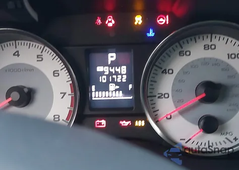 2012 Subaru Impreza 2.0I Limited z USA, uszkodzony, nr VIN JF1GJAK62CH018269